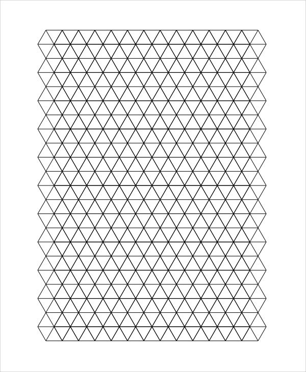 Free Printable Triangle Graph Paper Print Graph Paper Printable 