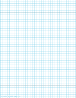 Get This Printable Graph Paper With Five Squares Per Inch Graph Paper 