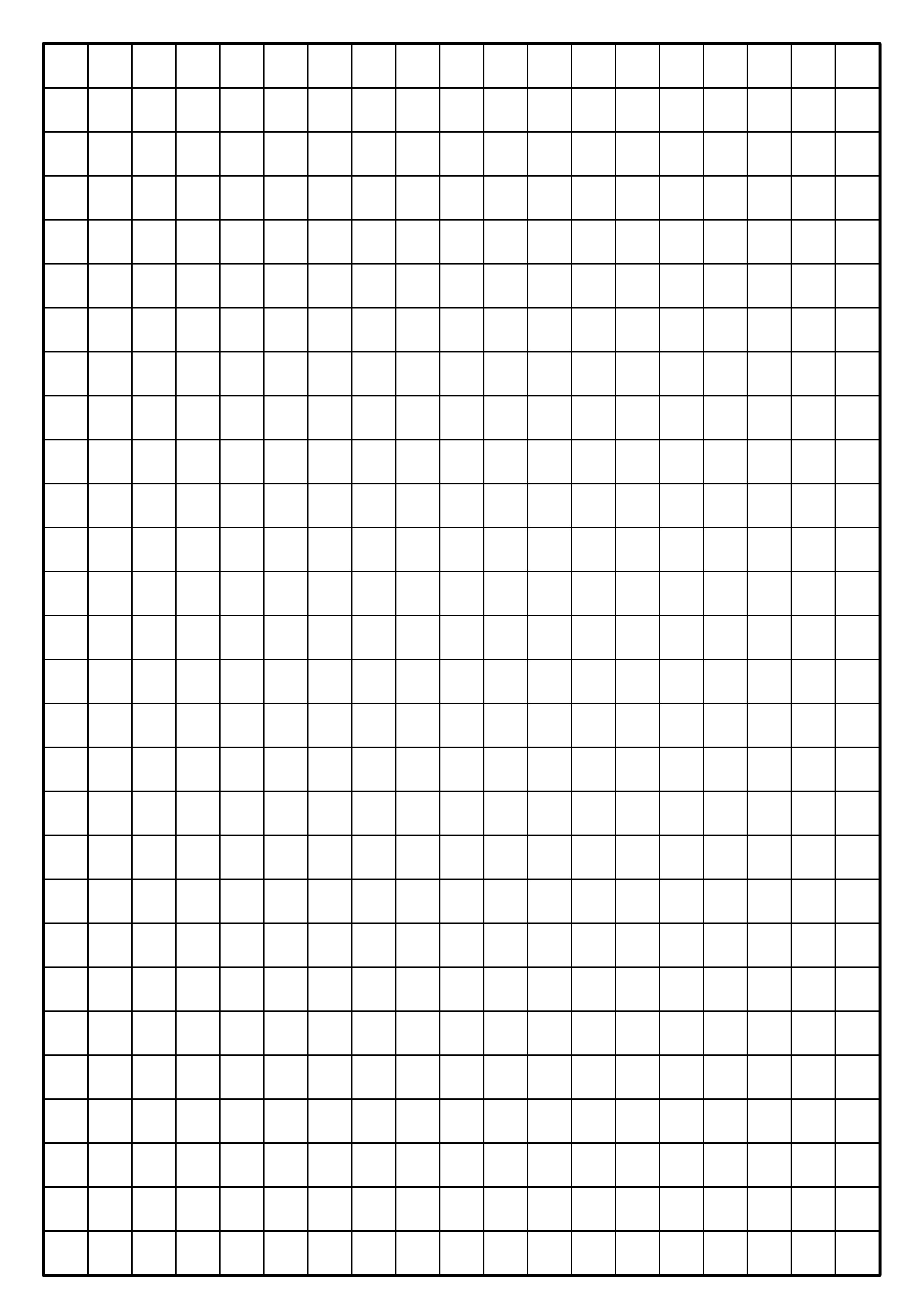 1 Square Equals 1 Foot Graph Paper Printable PDF