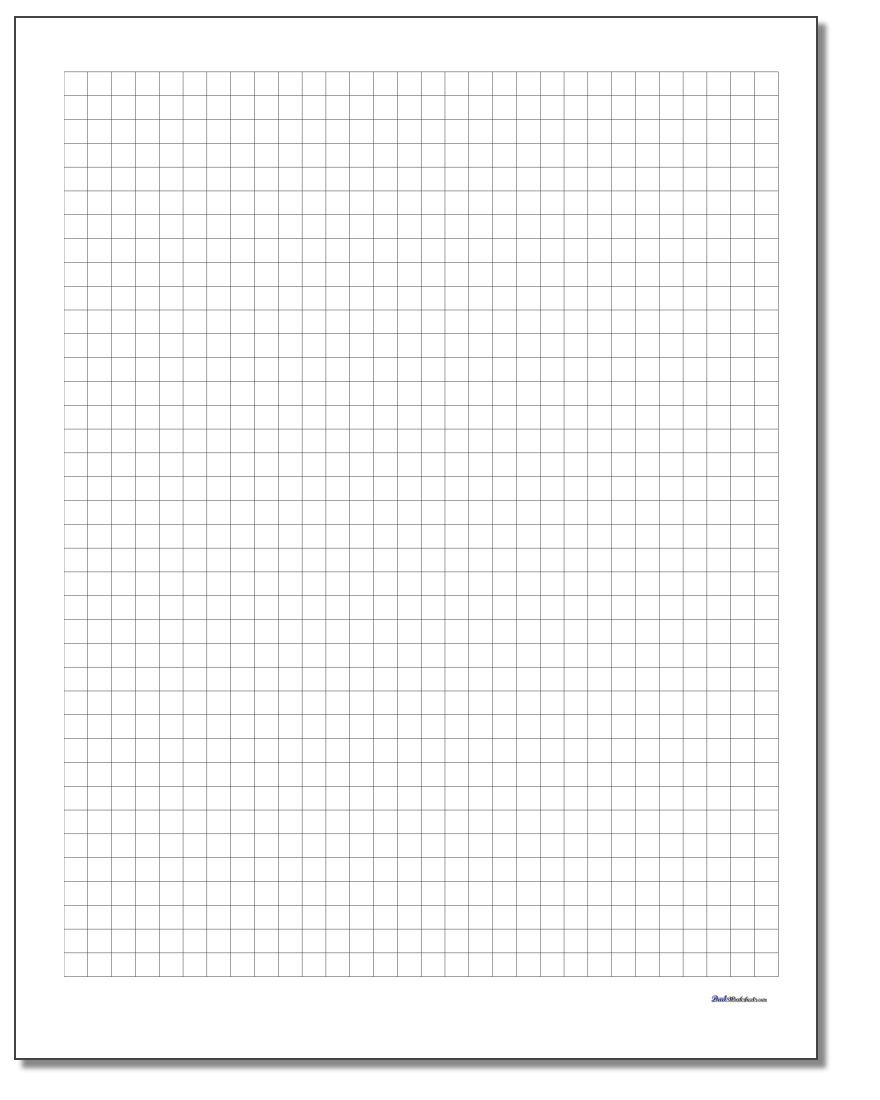 Graph Paper For Elementary Students In 2020 Printable Graph Paper 