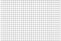 Graph Paper Full Page Grid Quarter Inch Squares 29x38 Boxes No