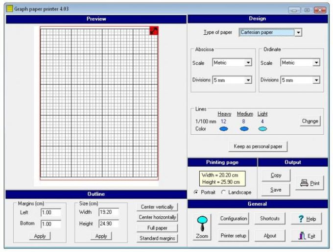 Graph Paper Printer Download