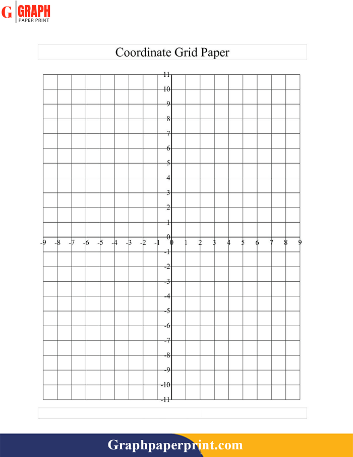 Graph Paper With Numbers Printable Horizontal In 2021 Printable Graph 