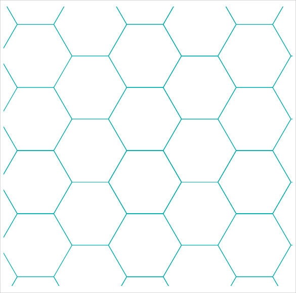 Hexagon Grid 8B5