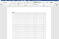 How To Make A Grid In Word 2016