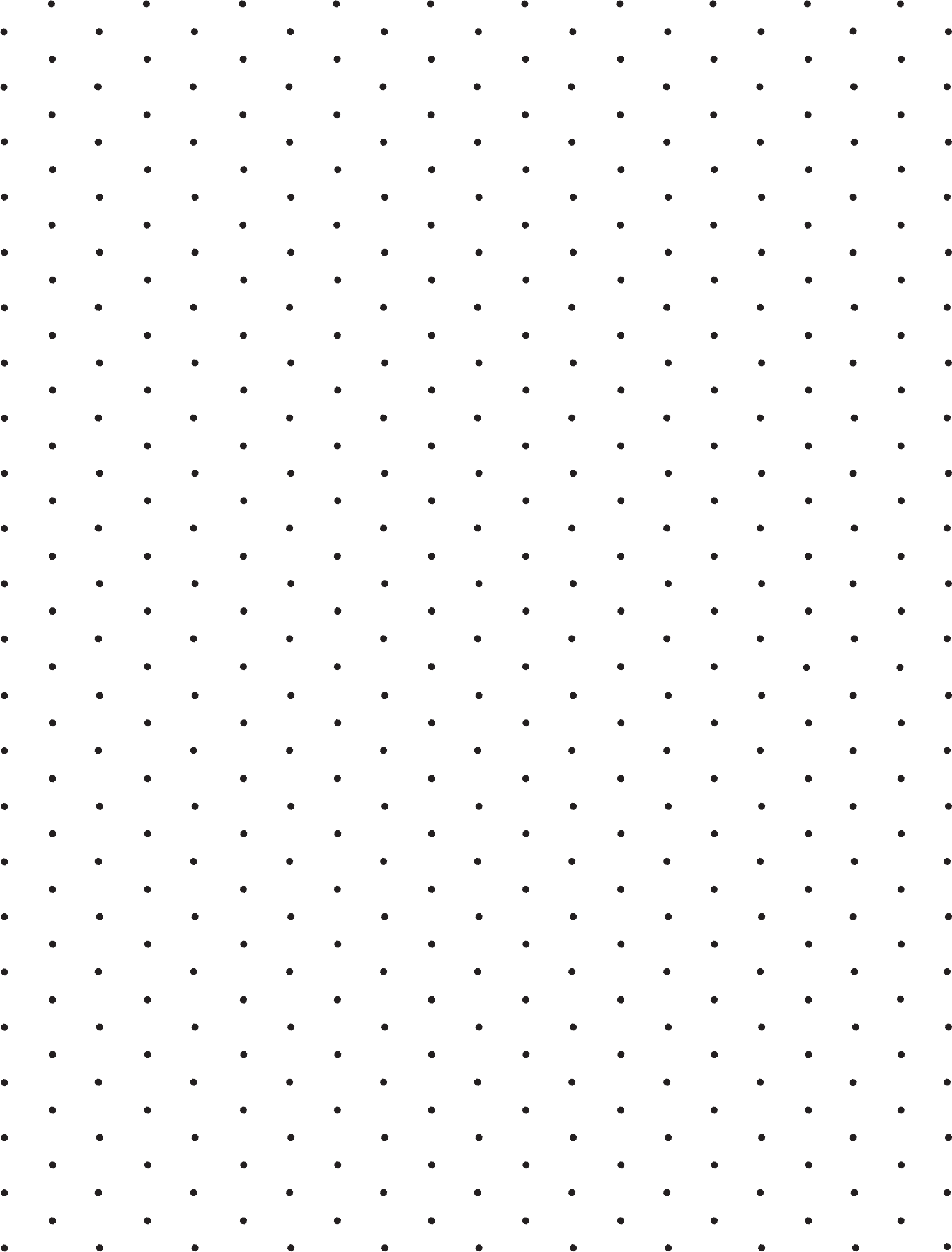 Free Printable Isometric Graph Paper Dots