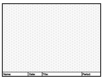 Printable Isometric Graph Paper Landscape