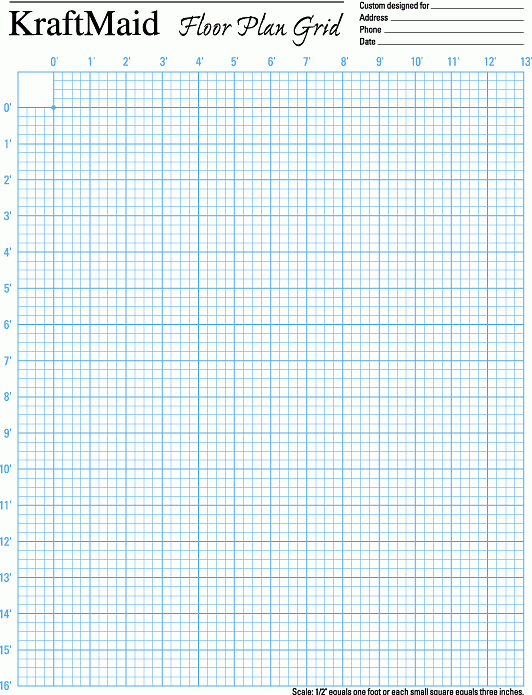 Printable Graph Paper For Interior Design