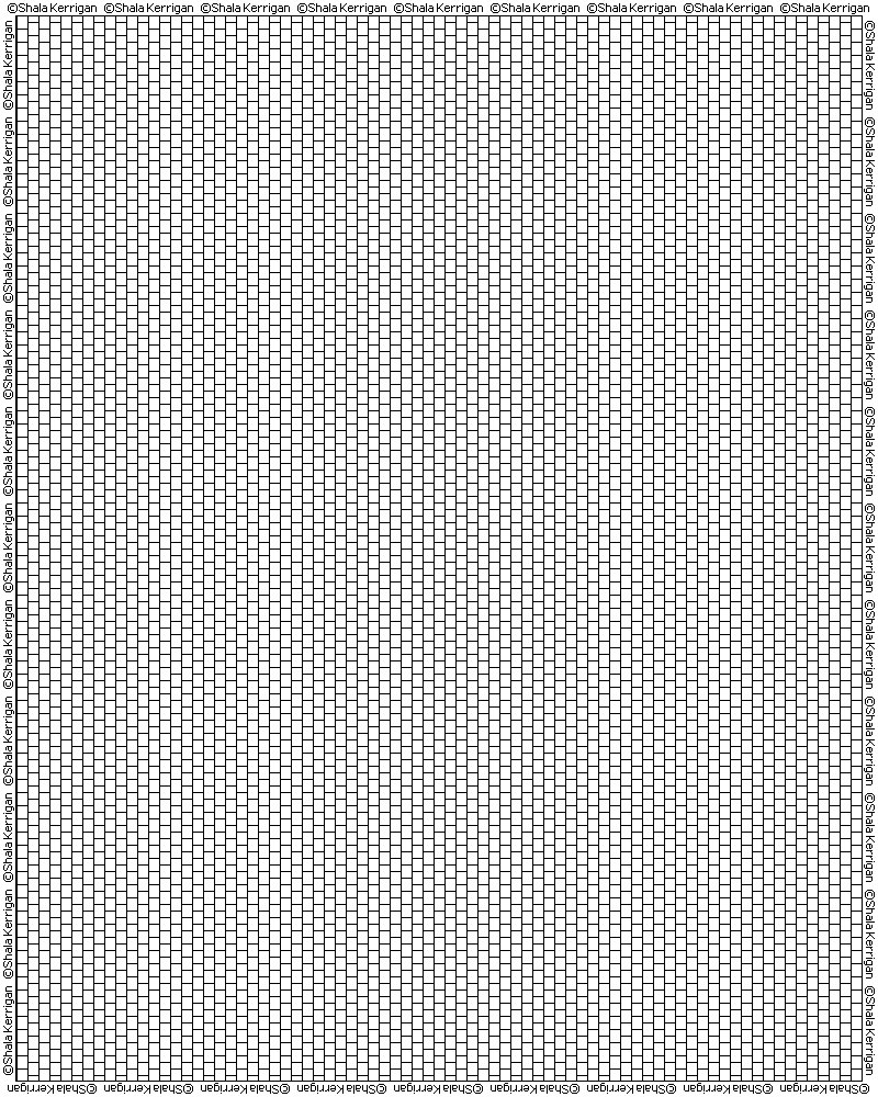 Peyote Stitch Graph Paper Free Download