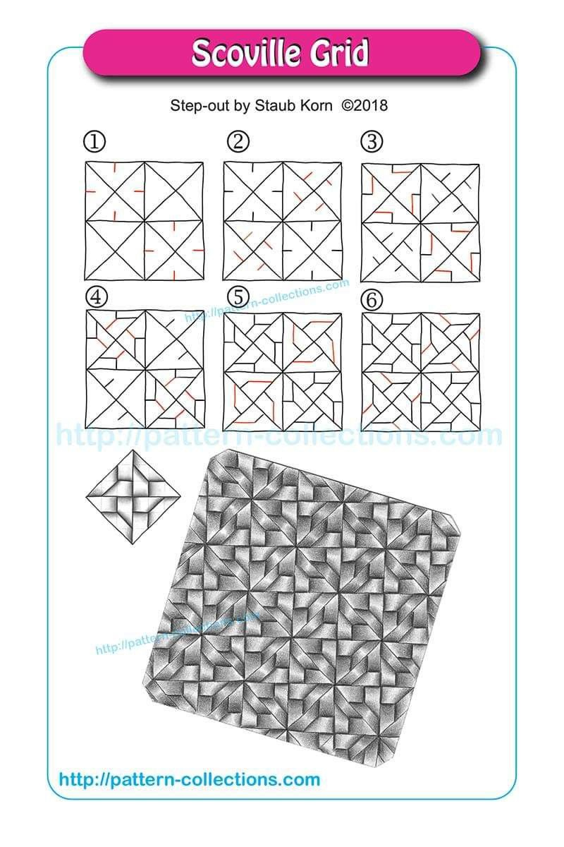 Pin By Dawn Hoge On Zentangle Instructions Zentangle Patterns 