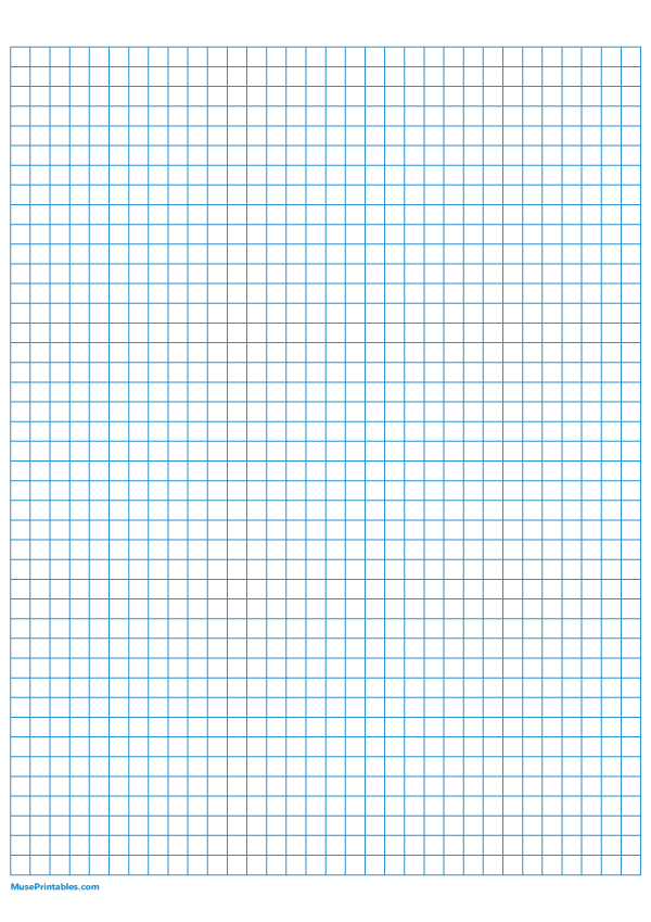 Printable 1 4 Inch Blue Graph Paper For A4 Paper