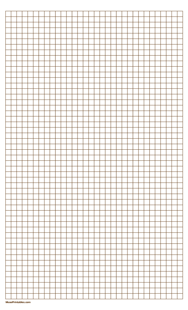 1 4 Inch Printable Graph Paper Legal