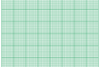 Printable 10 Squares Per Inch Green Graph Paper For A4 Paper