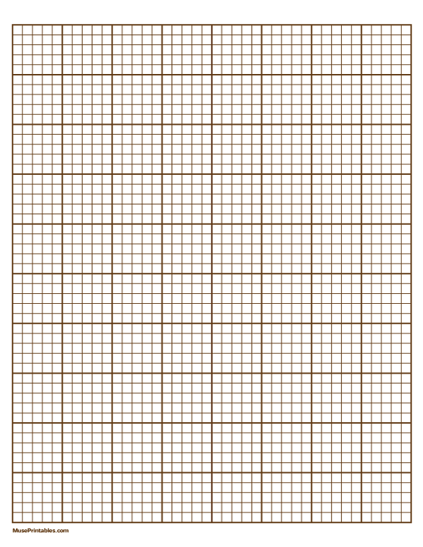 Printable Graph Paper 5 Squares Per Inch