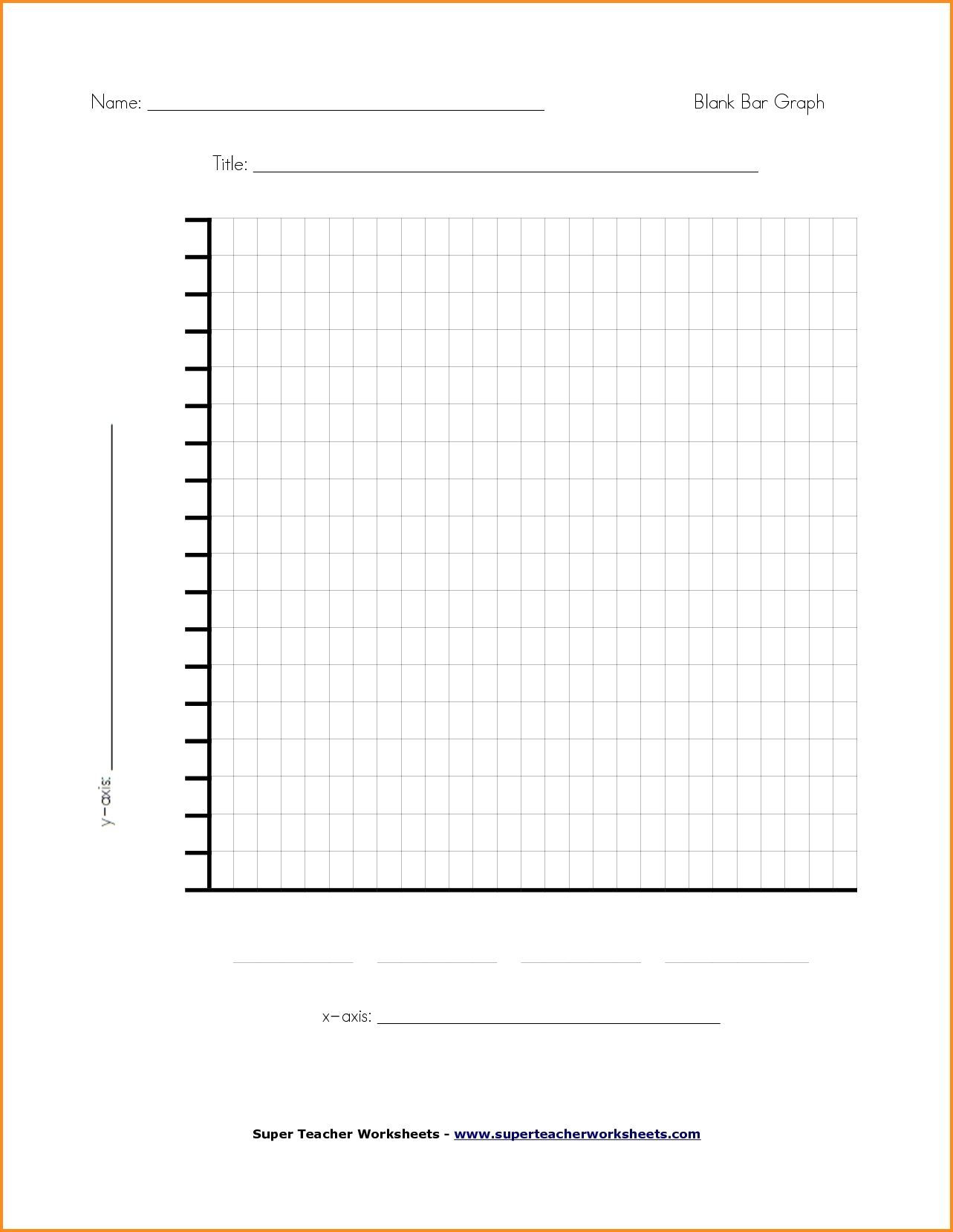 Printable Bar Graph Paper Elementary Bar Graph Template Blank Bar 