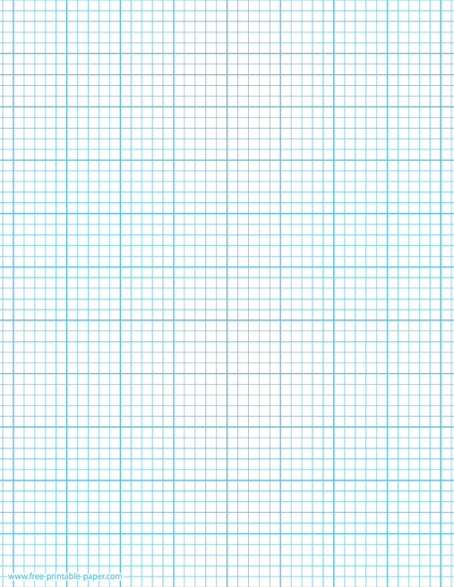 Free Printable Graph Paper 5 Squares Per Inch