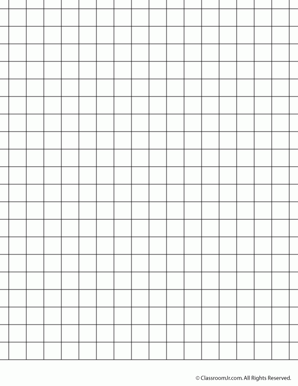 Printable Graph Paper And Grid Paper Woo Jr Kids Activities