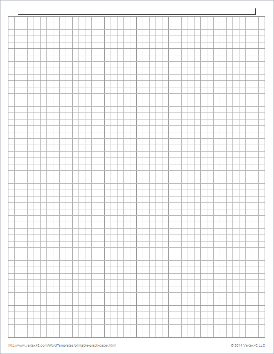 Printable Graph Paper Templates For Word