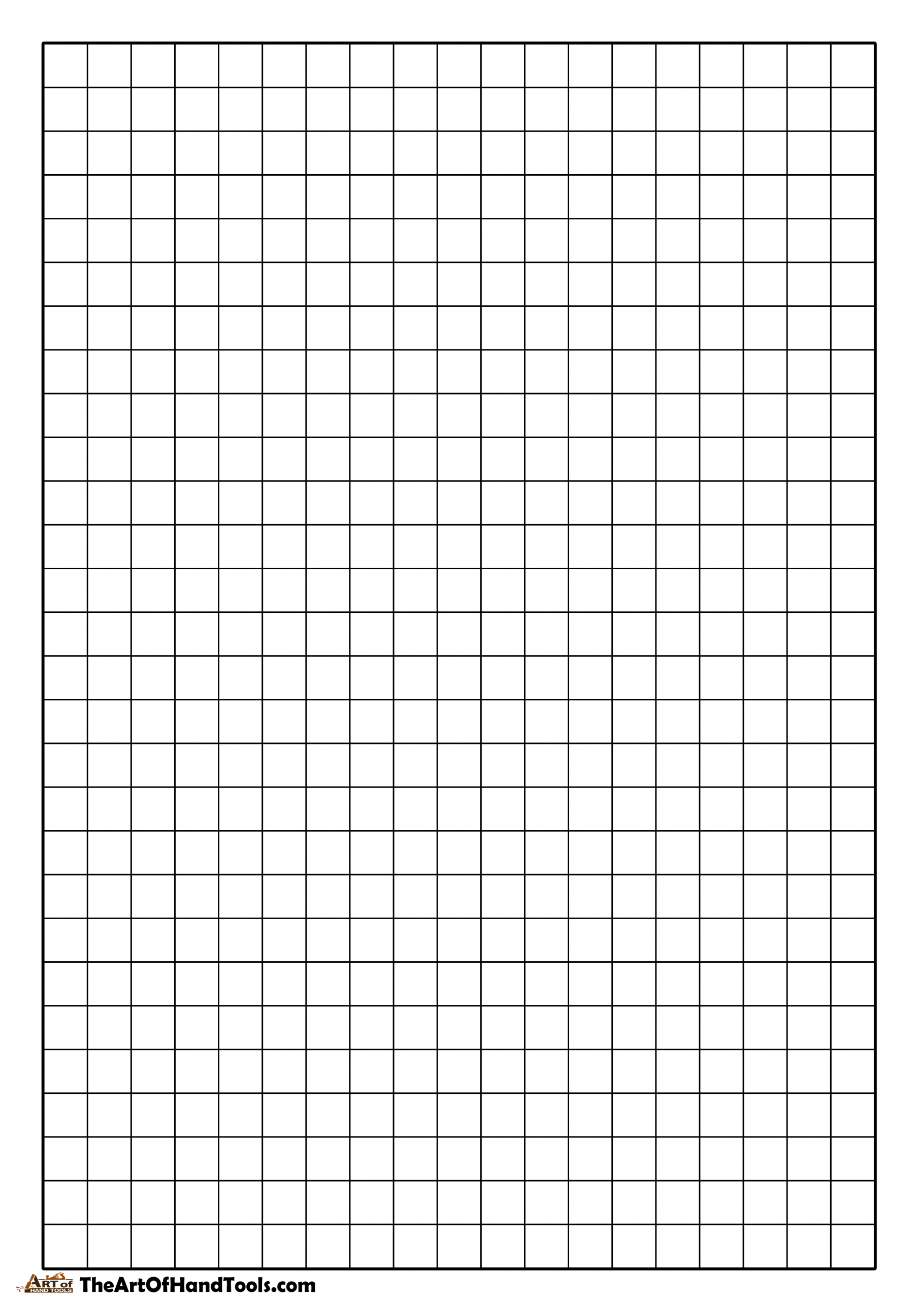 Printable Graph Paper That Goes To 20 All Around