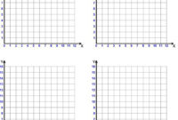 Printable Graph Paper With Axis 4 Per Page In 2021 Printable Graph