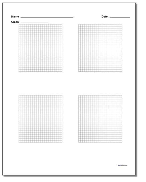 Printable Graph Paper With Name Block Printable Graph Paper Graph 