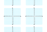 Printable Multiple Coordinate Graphs 6 per Page
