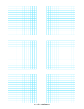 Printable Multiple Graphs 6 per Page