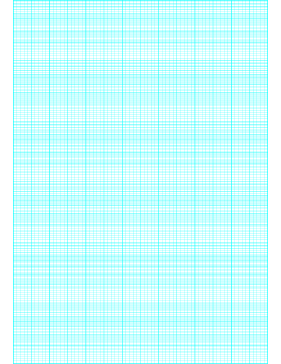 Printable Semi log Paper 70 Divisions 5th 10th Accent By 6 Cycle