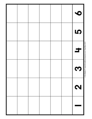 Free Printable Kindergarten Graph Paper