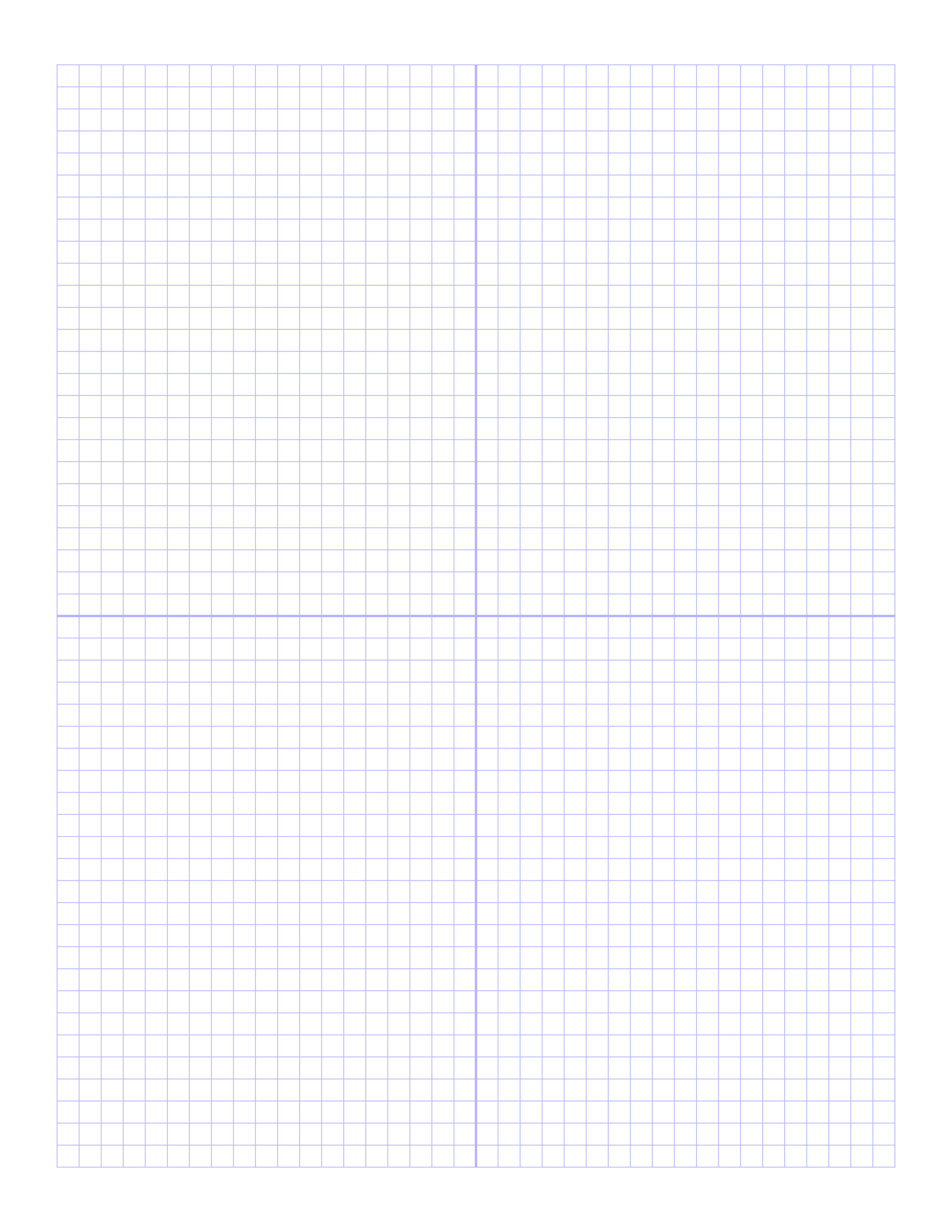 Two Sided Graph Paper Printable Printable Graph Paper