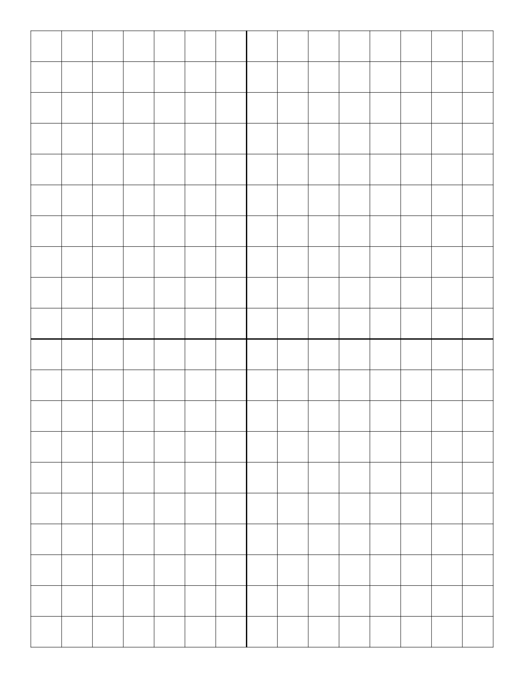 Free Printable Double Sided Graph Paper