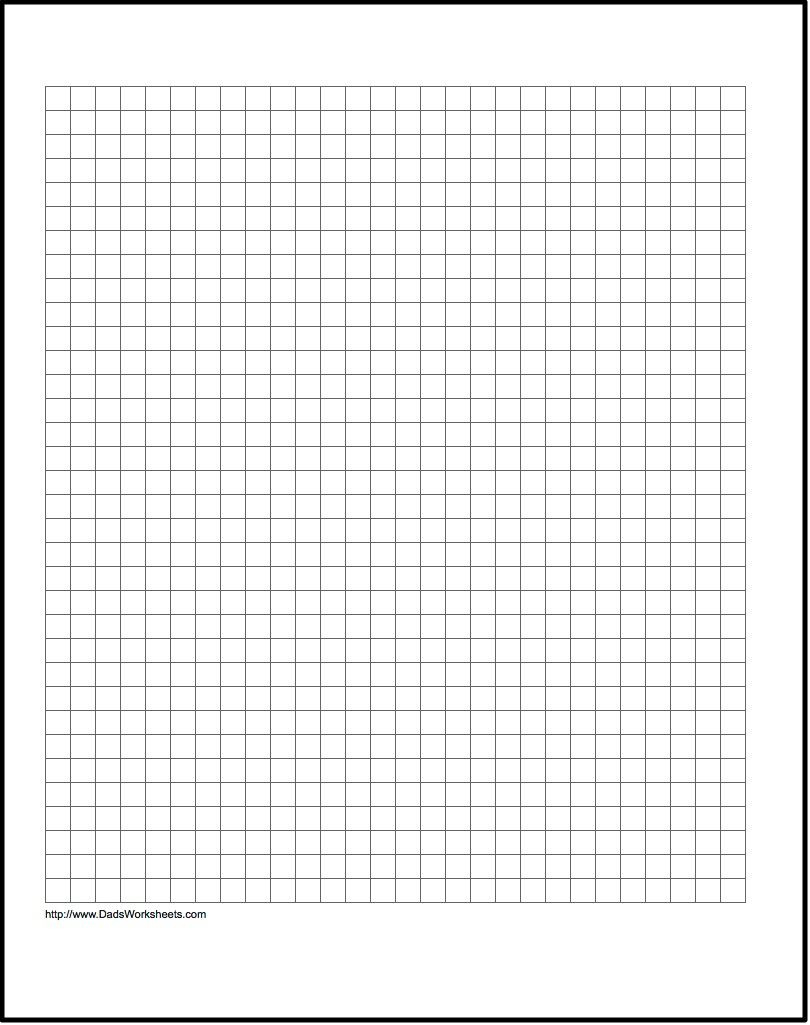 We Have Free Printable Graph Paper For Math Exercises Crafts 