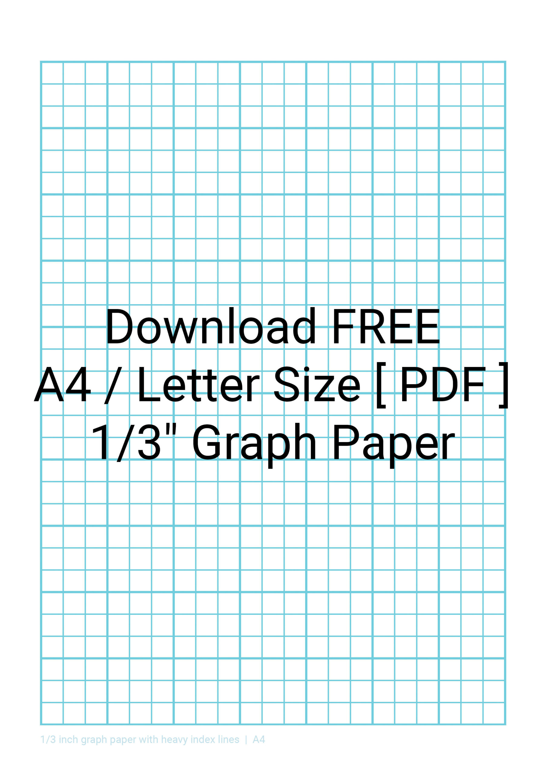 14 Free Printable Graph Paper Templates PDF 
