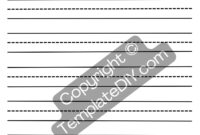 2nd Grade Writing Paper Printable Template PDF Word