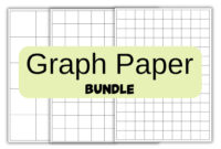 3 Sizes 1 Inch 2 Inch 3 4 Inch Squares Graph Paper Grid Paper Etsy