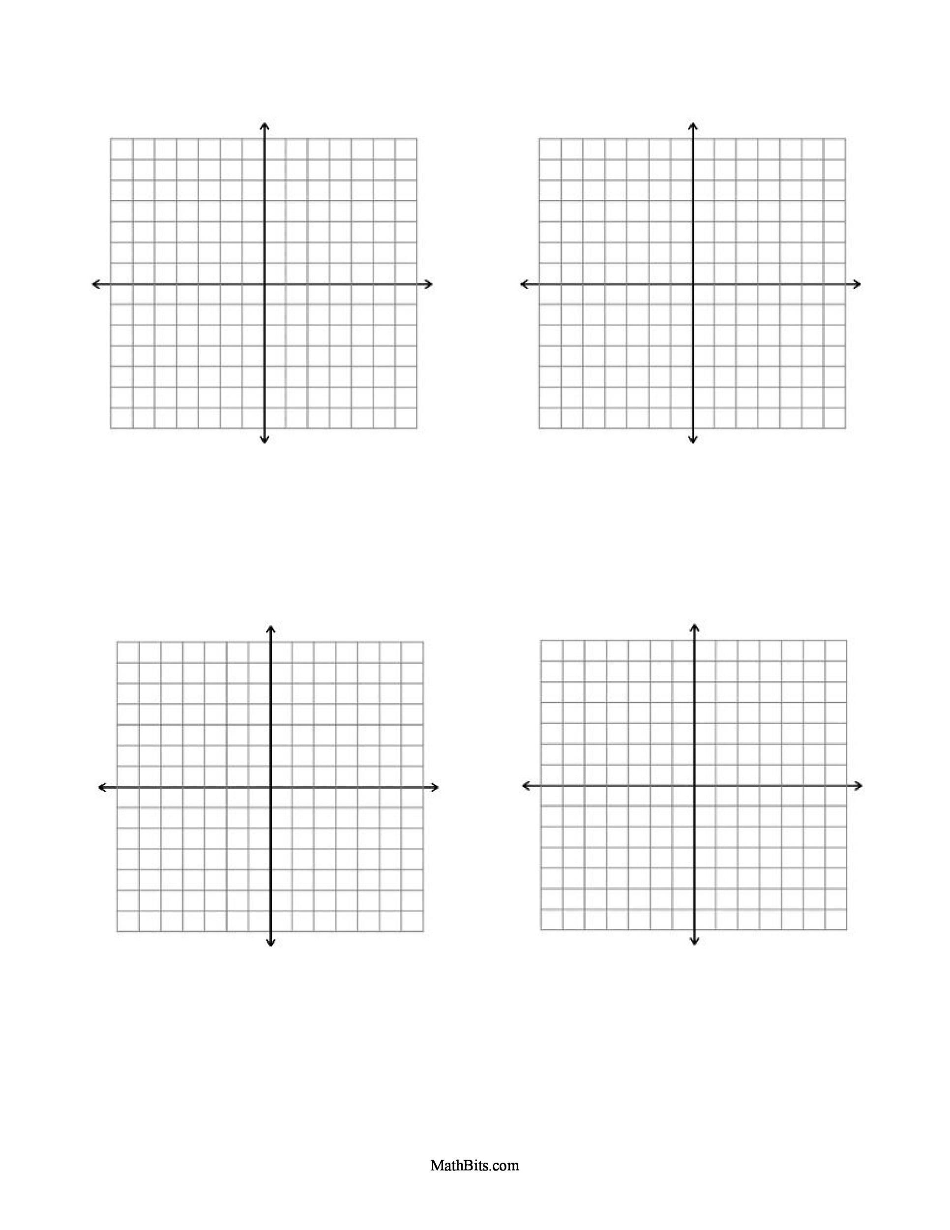 Linear Graph Paper Printable