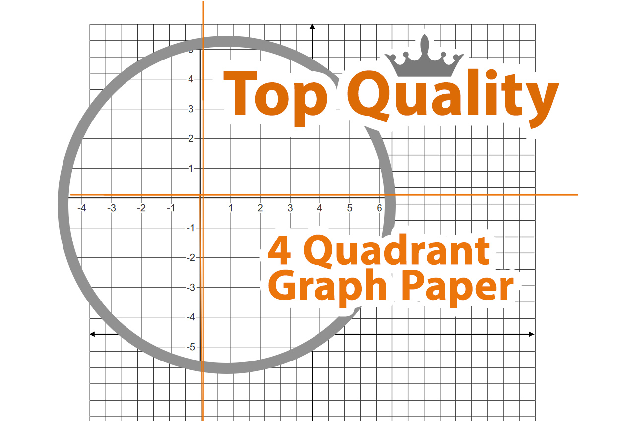 4 Quadrant Graph Paper PDF Color Test Page