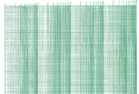 466010 K E Semi Log Green 4 Cycle 70 Division Grid Graph Paper Size 8 5X11