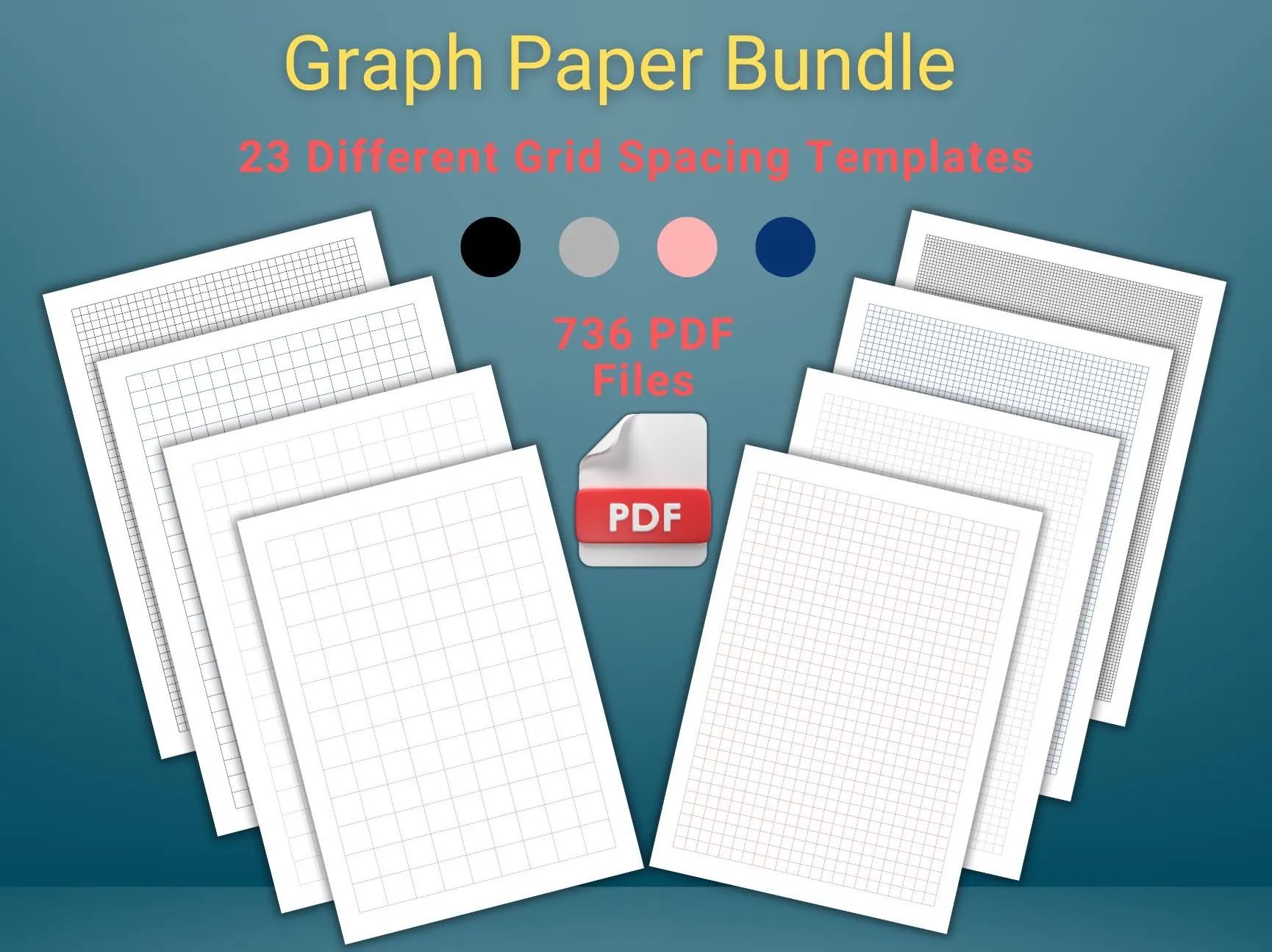 5 Mm Grid Paper Etsy Australia
