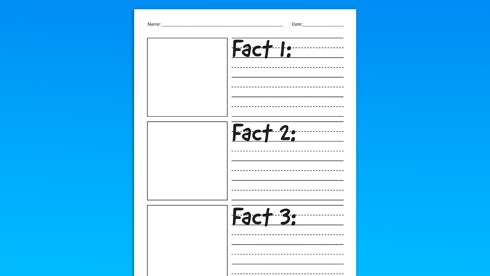 56 Free Printable Writing Paper Templates For Elementary School