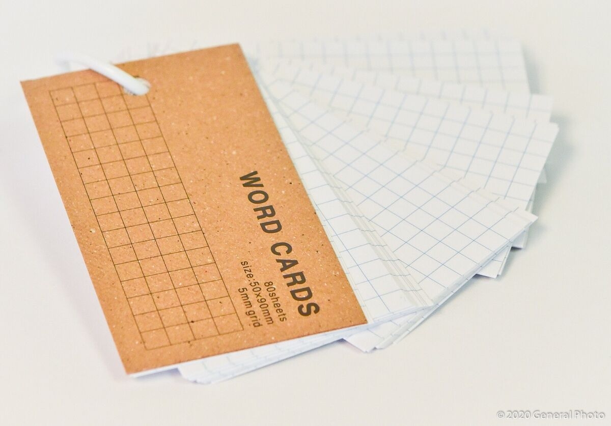 Printable Grid Paper for Flash Cards
