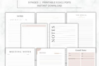 8x11 Lined Paper Etsy