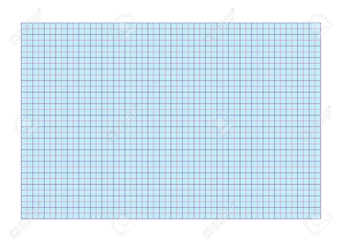 A4 Graph Paper Standard For Printing With Cm And 5 Mm Separators Royalty Free SVG Cliparts Vectors And Stock Illustration Image 22251274 