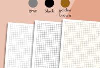 A5 Square Grid Paper Printable 5mm Square Graph Paper Insert A5 Square Grid Journal Template PDF Pages Digital Download Etsy