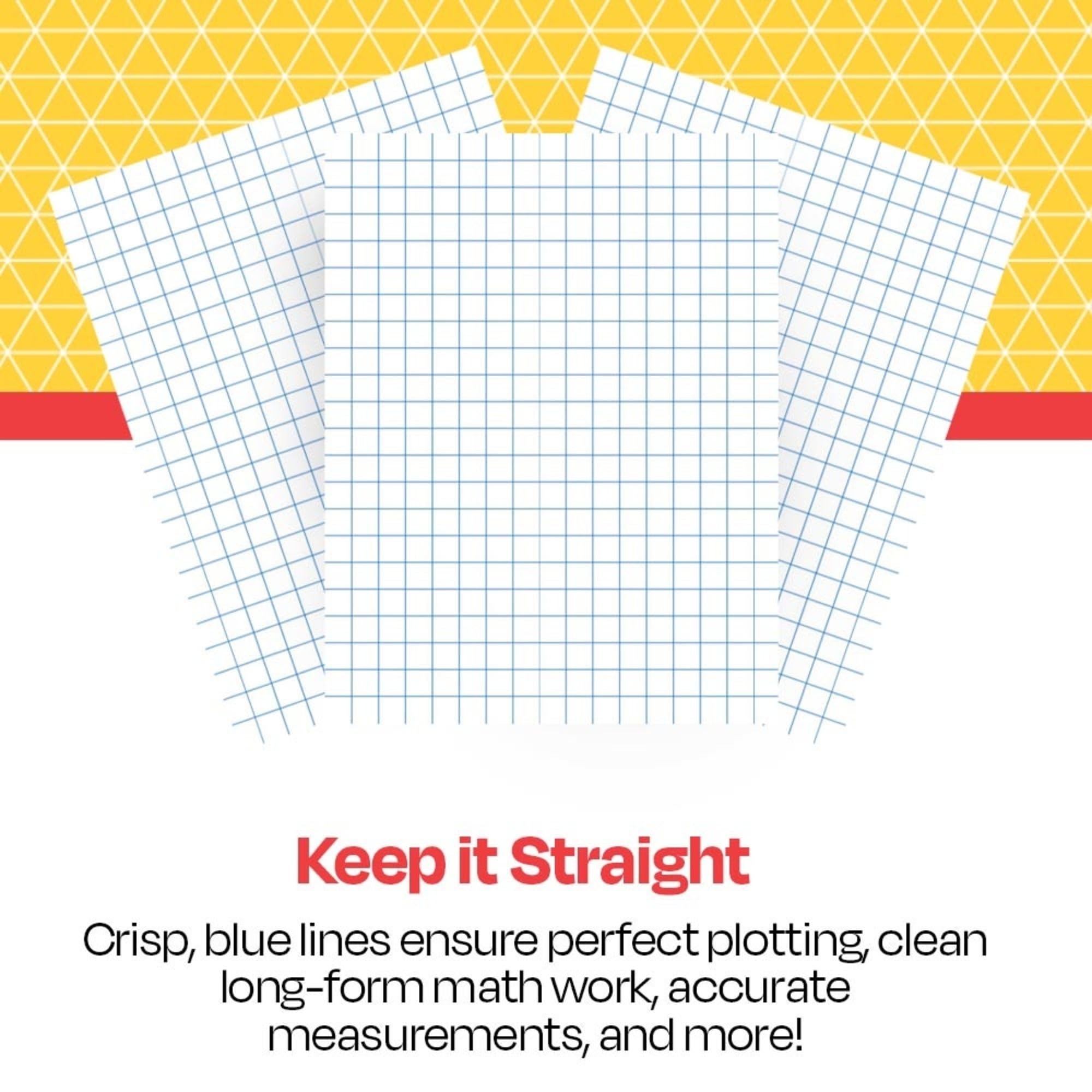 Amazon PAPER GRAPH 8 5X11 1 8 RULED SCHOOL SMART REAM Office Products