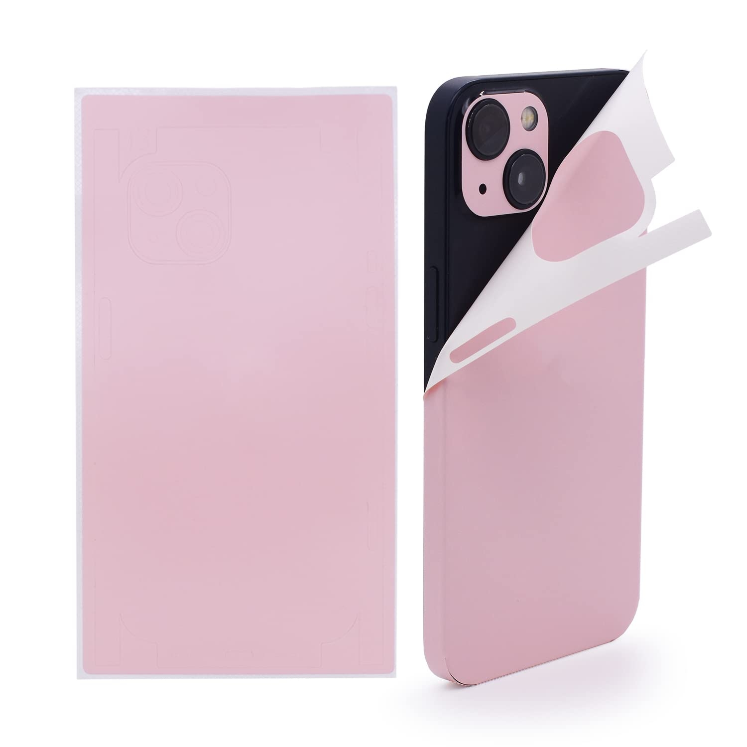 Amazon Pink Skin Sticker Compatible With IPhone 13 Pro Max Full Wrapped Super Thin 2Pcs iPhone 13 Pro Max Cell Phones Accessories