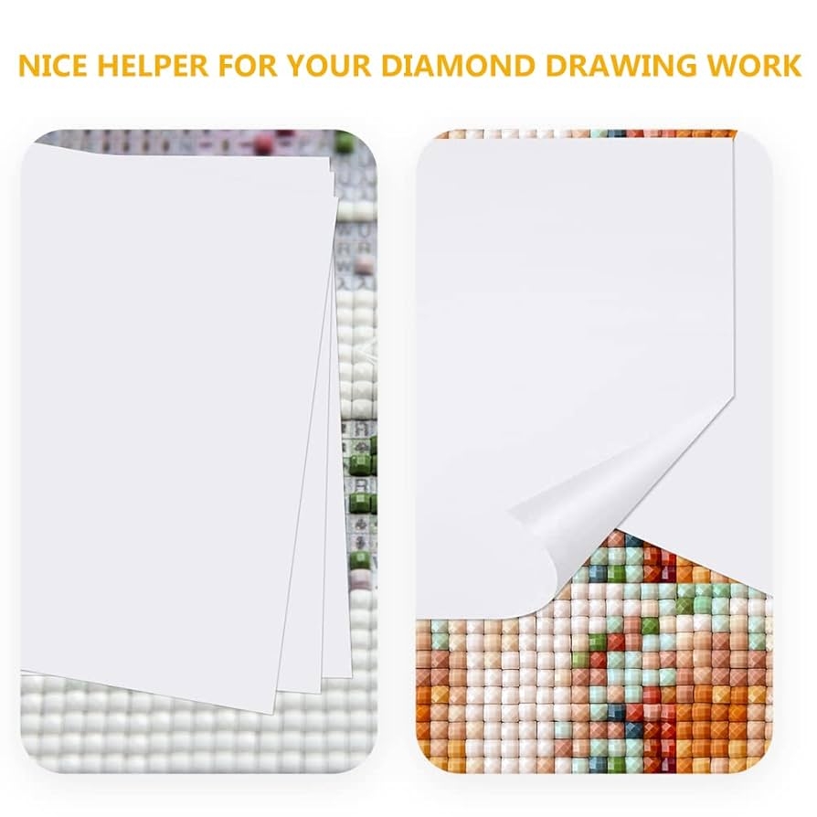 Amazon Silicone Release Paper 20 Accessories Sheets Of Diamond Drawing Release Papers A4 Non Stick Papers Diamond Drawing Diamond Art Accessories And Tools Supplies Pen Sticker Release Paper Arts Crafts Sewing