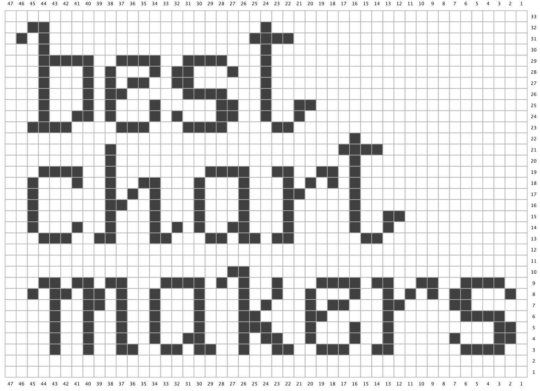 Knitting Graph Paper Printable