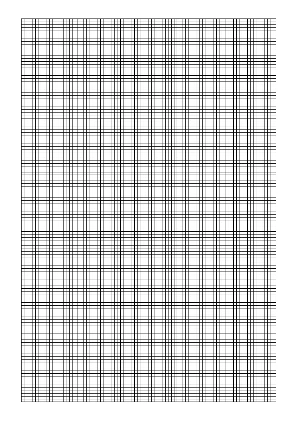 Black 2 Mm With 1 Cm Bold Graph Paper Template Download Printable PDF Templateroller