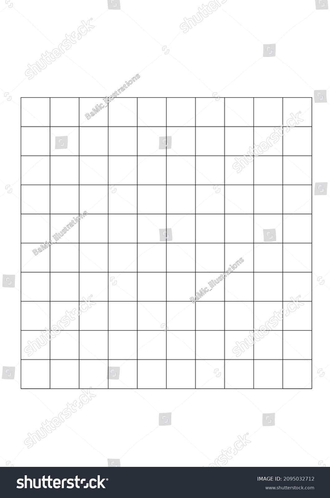 10X10 Graph Paper Free Printable